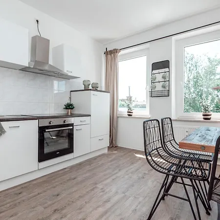 דירה Spacestays Zentrum For 4 Wifi Kitchen קרפלד